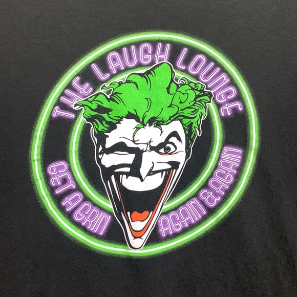 The JOKER tee “ The Laugh Lounge Get a Grin Again & Again” - Picture 1 of 7